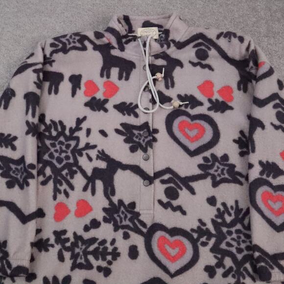 Y2K Women's Victoria Secret Sport Large Multicolor Long Sleeve Fleece Sweatshirt - Picture 5 of 10